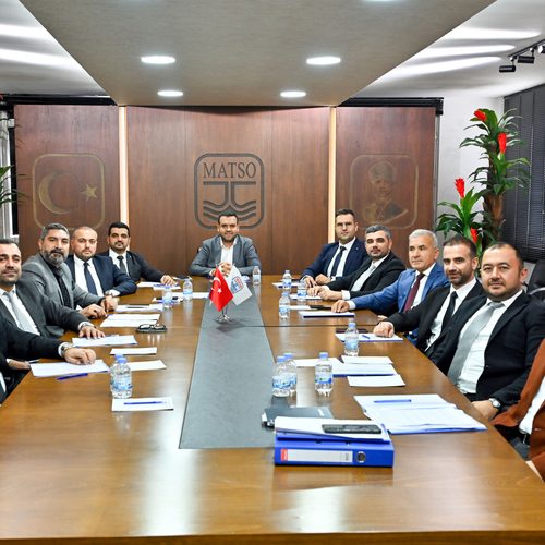 MATSO’DA YENİ YÖNETİMİN GÖREV DAĞILIMI YAPILDI